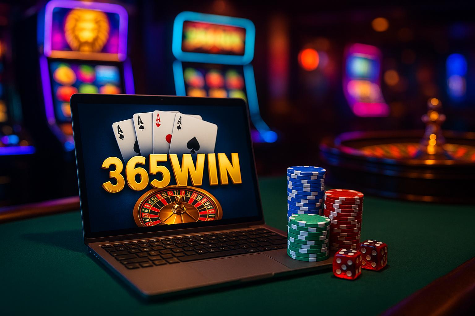 Jogos de cassino online inovadores e emocionantes na 365WIN