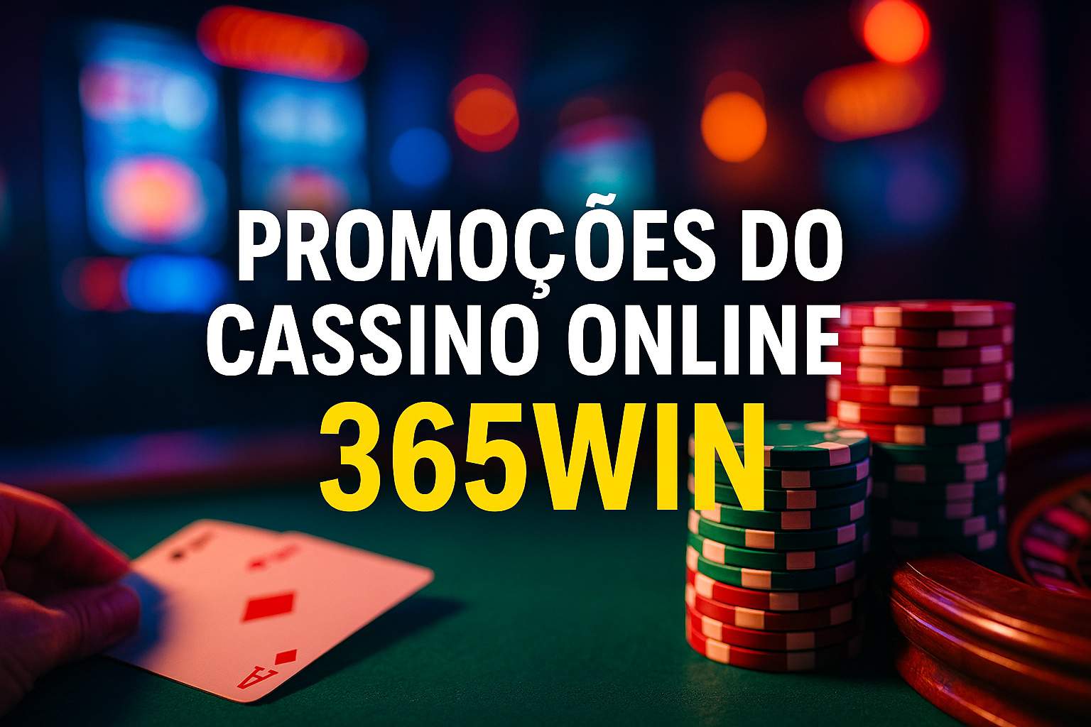 O bônus promocional 365WIN é uma ótima maneira de começar sua aventura